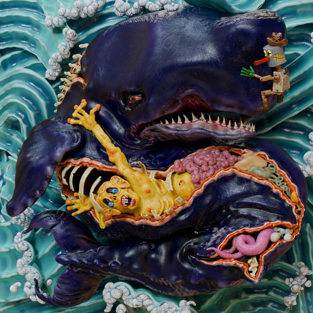 Starving in the Belly of A Whale, digital