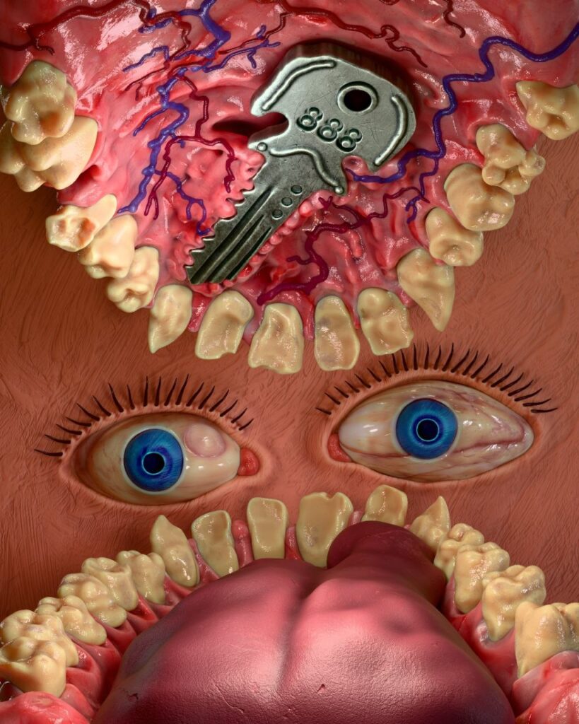 Search, VR sculpture
